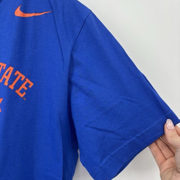 Nike Sam Houston State Bearkats Blue Short Sleeve Shirt Size Large Football - Picture 5 of 6